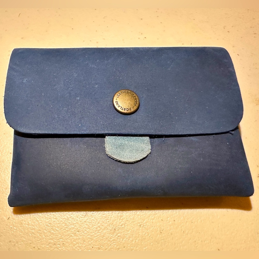 Portland Leather Goods Deep Water Euro Wallet